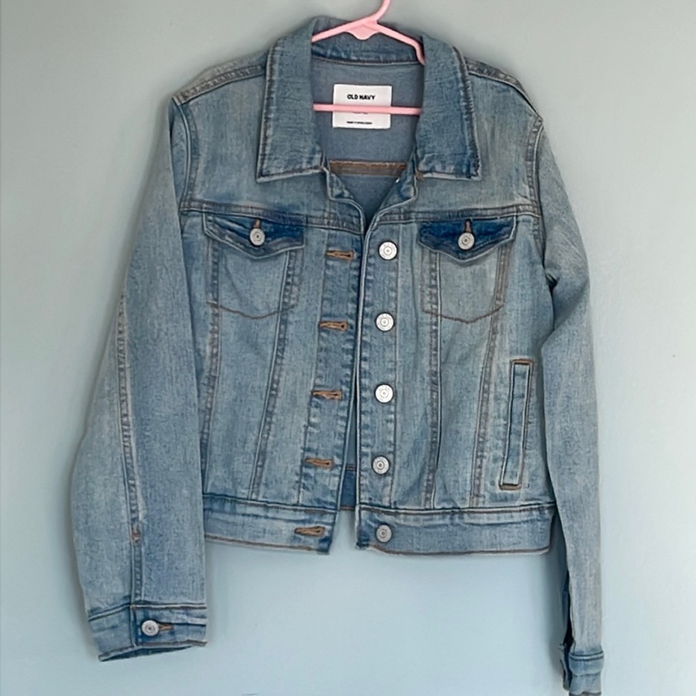 Old Navy Denim Jacket Sz L (10/12)